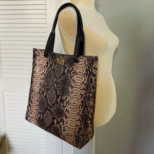 Kate Spade Millennium Park Pacey Python Print Tote